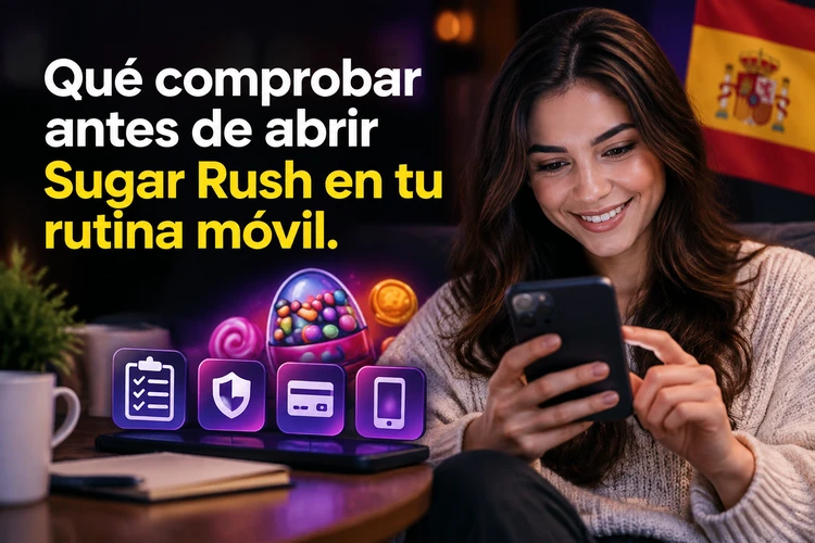 Qué comprobar antes de abrir Sugar Rush en tu rutina móvil