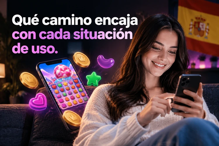 Qué camino encaja con cada situación de uso