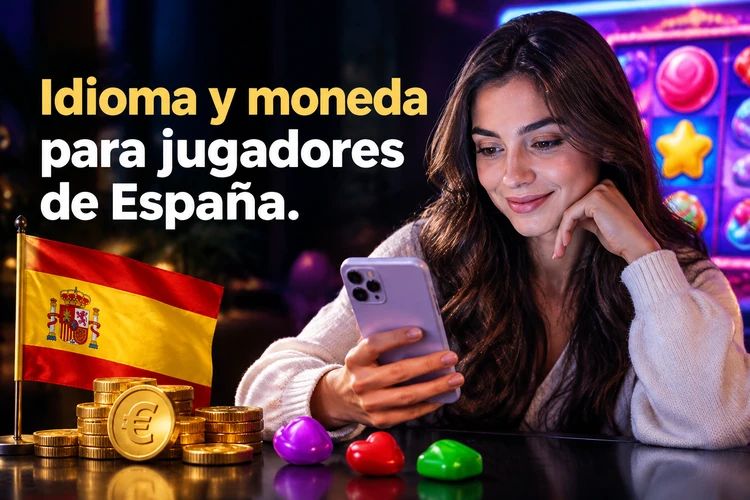 Idioma y moneda para jugadores de España